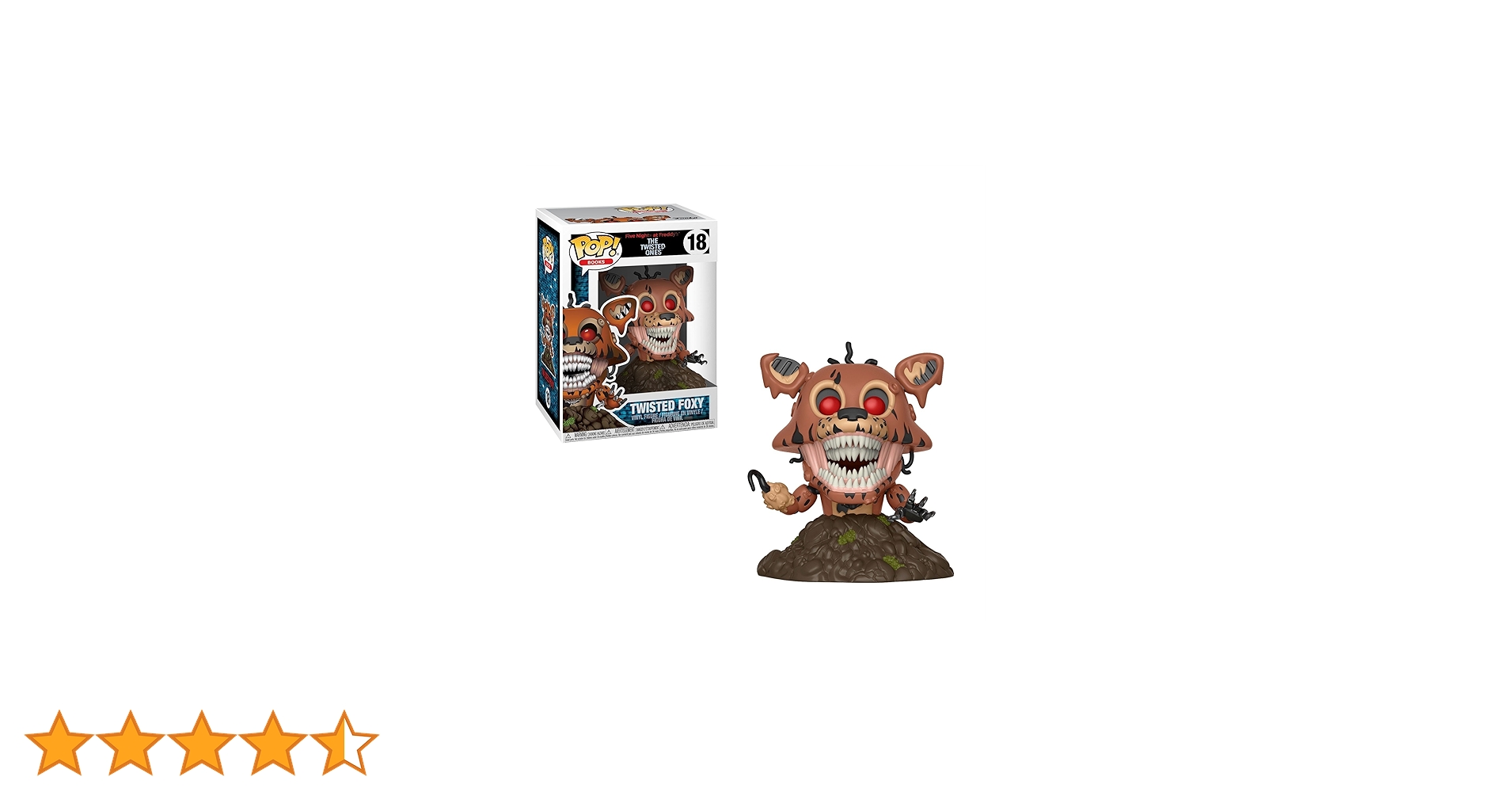 Five nights at Freddy's　TWISTED FOXY　POP FUNKO POP! BOOKS: Five Nights At FreddyS- Twisted Foxy